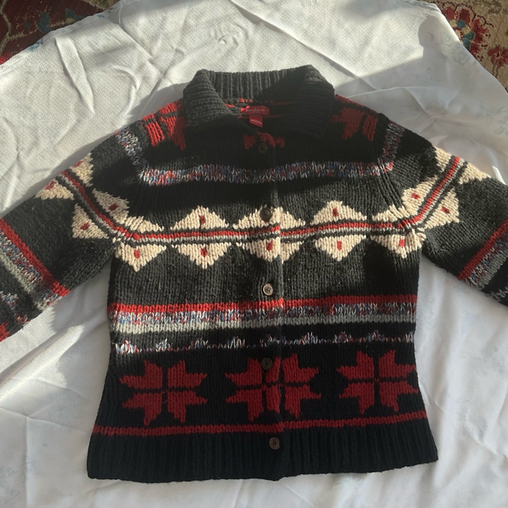 Sundance patterned cardigan